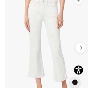 Joe's Jeans Women's Crisp White Wide Leg Jeans